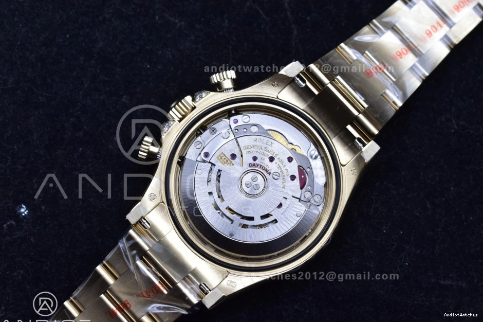 779 Edition Diamonds on Dial SH ZF Black Bracelet Rainbow Daytona 1:1 116598RBOW Timeless YG Best 0124